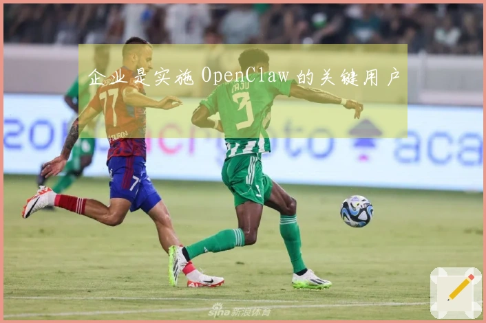 企业是实施 OpenClaw 的关键用户